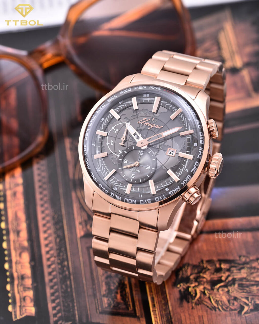 ساعت مچی مردانه یونیک UNIQUE S508 r/gr