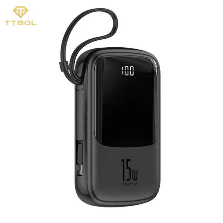 پاور بانک فست شارژ 15 واتی بیسوس BASEUS PPQD-B01 ظرفیت 10000 میلی آمپر