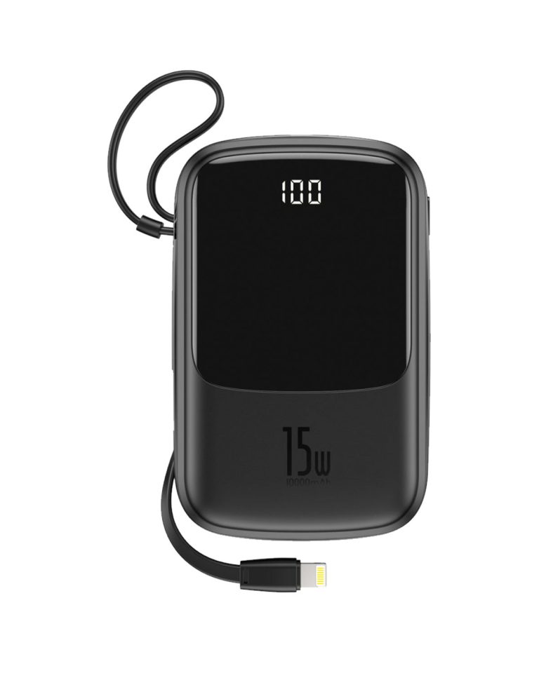 پاور بانک فست شارژ 15 واتی بیسوس BASEUS PPQD-B01 ظرفیت 10000 میلی آمپر