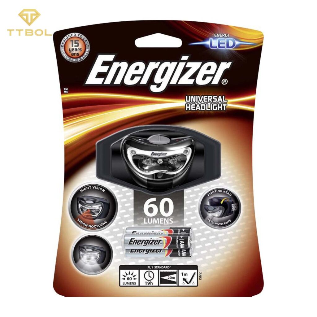 چراغ پیشانی انرجایزر Energizer UNIVERSAL HEADLIGHT LP30351