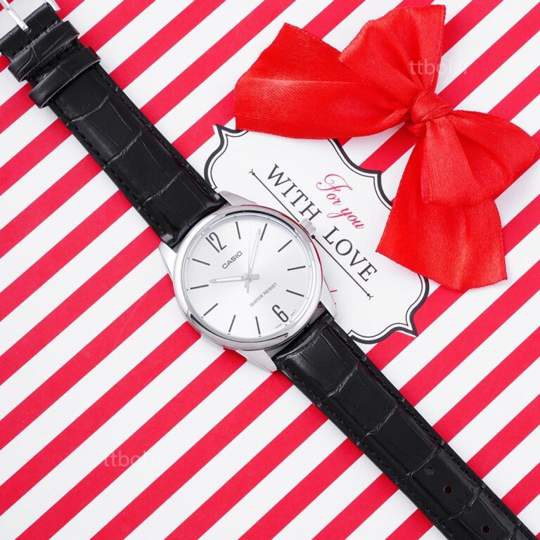 ساعت مچی مردانه کاسیو بند چرم سری جنرال CASIO MTP-V005L-7B