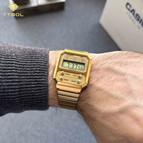 ساعت مچی مردانه/زنانه کاسیو CASIO A100WEG-9A