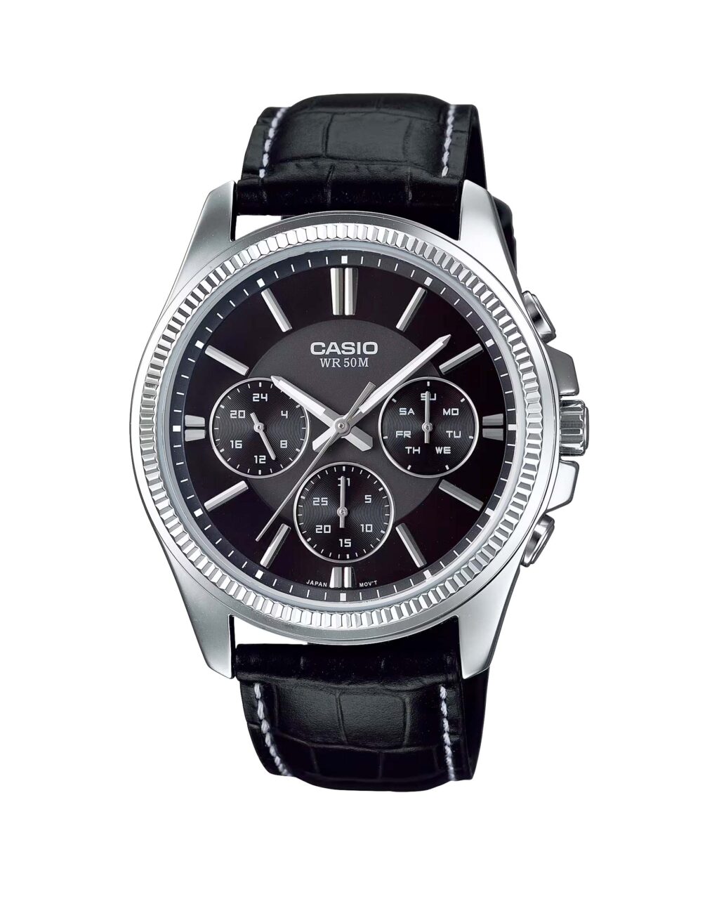 ساعت مچی بند چرمی مردانه کاسیو CASIO MTP-1375L-1AV
