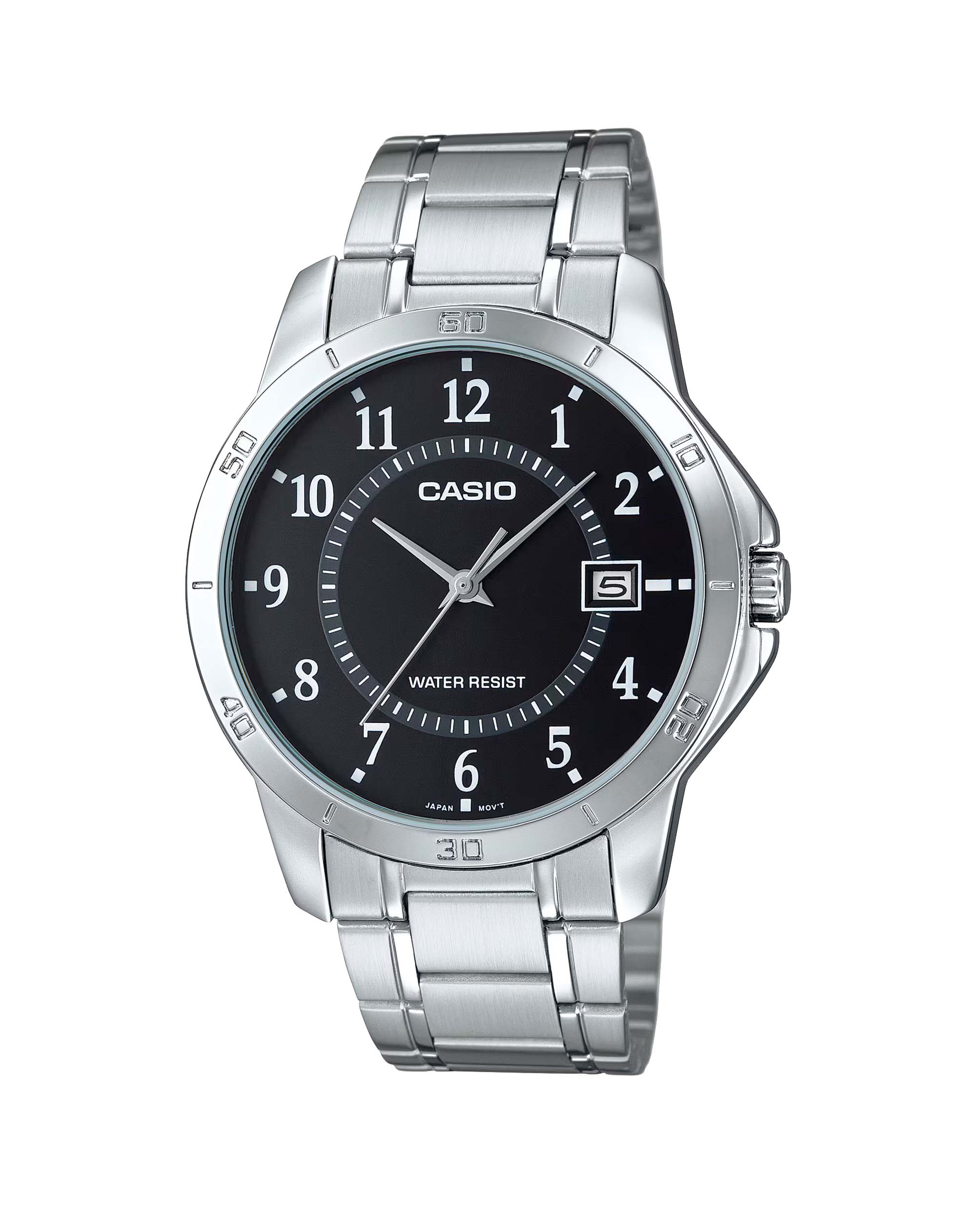 MTP-V004D-1B ساعت مچی مردانه کاسیو تاریخ دار CASIO MTP-V004D-1B
