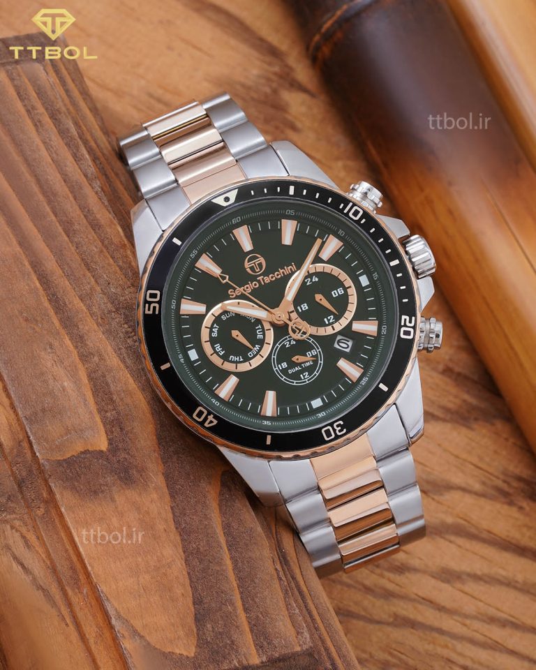 ساعت مچی مردانه سرجیو تاچینی صفحه سبز SERGIO TACCHINI ST.1.10174.2