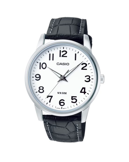 ساعت مچی مردانه کاسیو چرمی ضد آب CASIO MTP-1303L-7BV