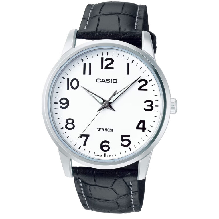 ساعت مچی مردانه کاسیو چرمی ضد آب CASIO MTP-1303L-7BV