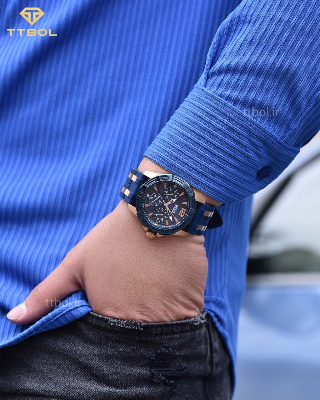 ساعت مچی مردانه گس GUESS W0366G4