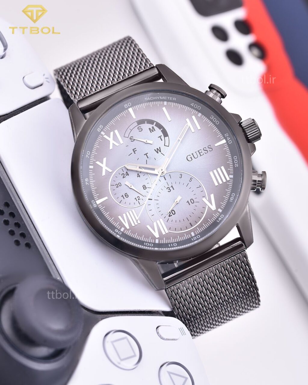 ساعت مچی مردانه گس سه موتوره GUESS W1310G3