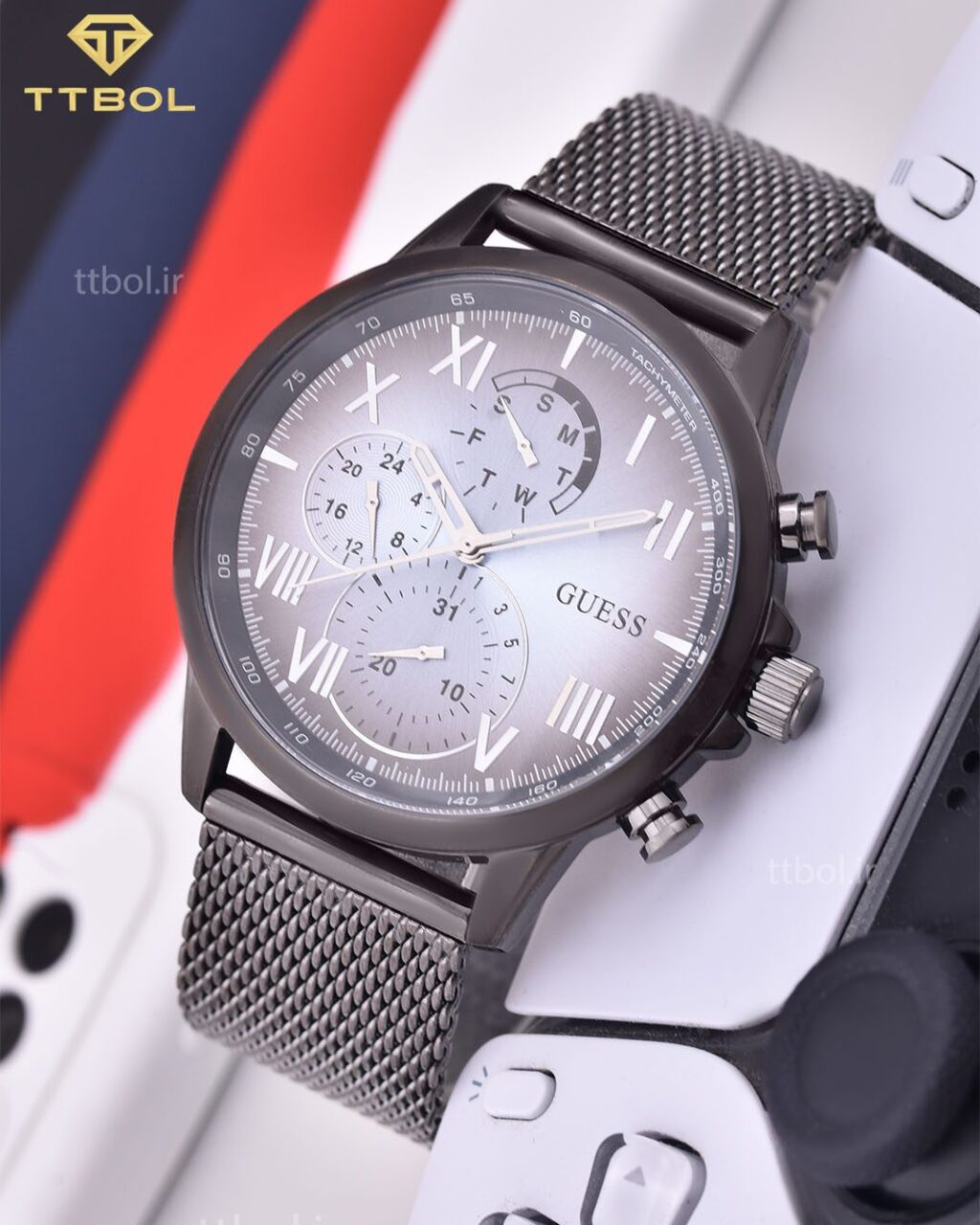 ساعت مچی مردانه گس عقربه ای GUESS W1310G3