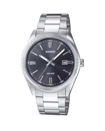 ساعت مچی مردانه کاسیو صفحه مشکی کلاسیک CASIO MTP-1302D-1A1