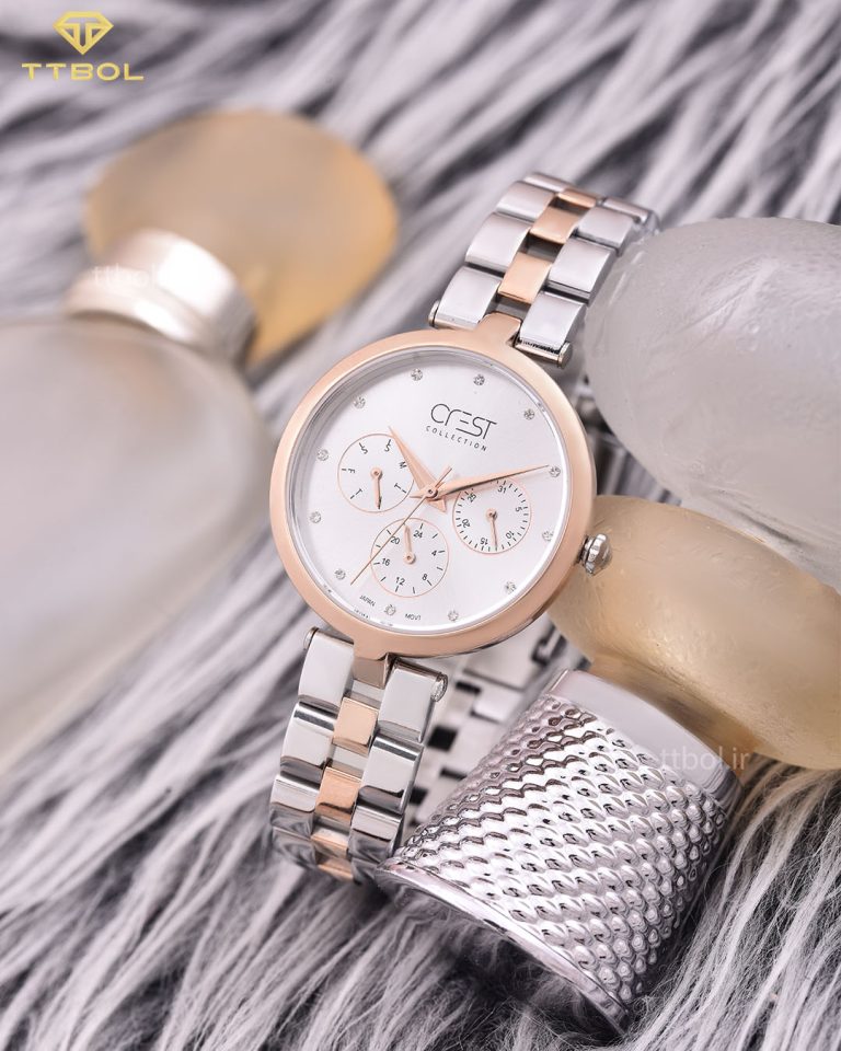 ساعت مچی زنانه کرست عقربه ای CREST 6191/4