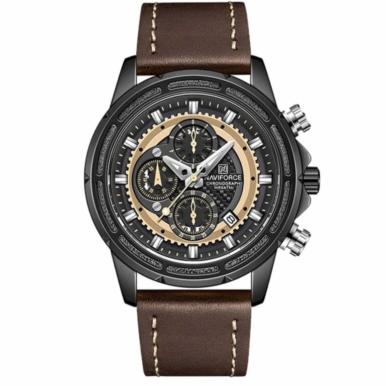 ساعت مچی مردانه ناوی فورس NAVIFORCE NF8004 B/Y/D.BN