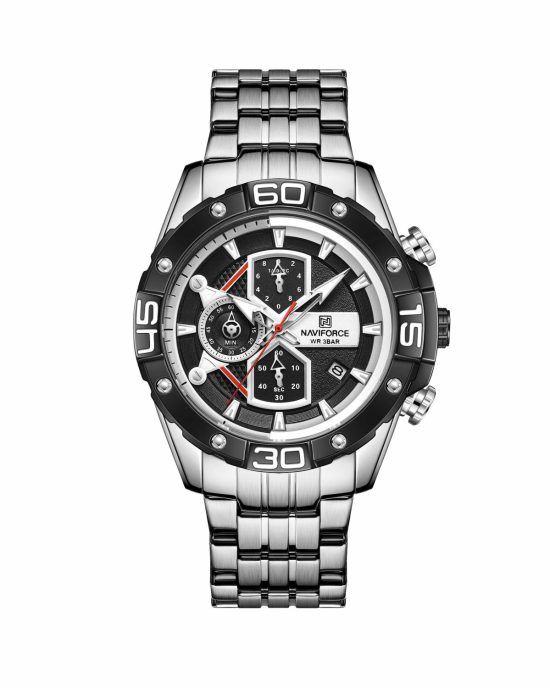 ساعت مچی مردانه ناوی فورس NAVIFORCE NF8018S S/B/S