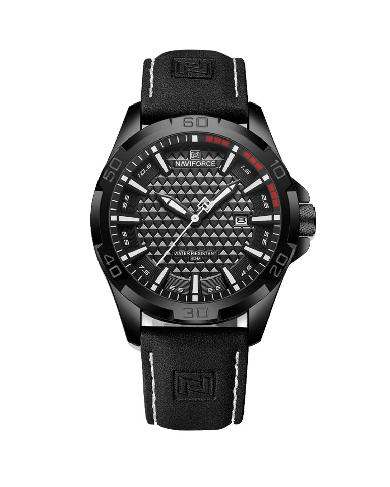 ساعت مچی مردانه ناوی فورس NAVIFORCE NF8023 B/W/B