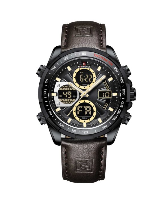 ساعت مچی مردانه ناوی فورس NAVIFORCE NF9197 B/Y/D.BN