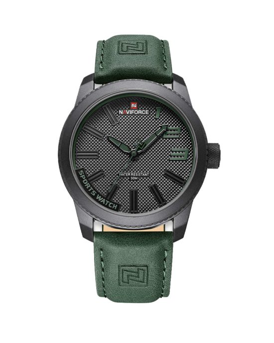ساعت مچی مردانه ناوی فورس NAVIFORCE NF9202L B/GN/GN