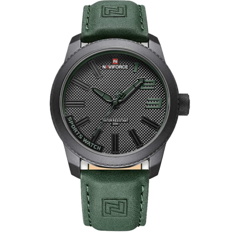 ساعت مچی مردانه ناوی فورس NAVIFORCE NF9202L B/GN/GN