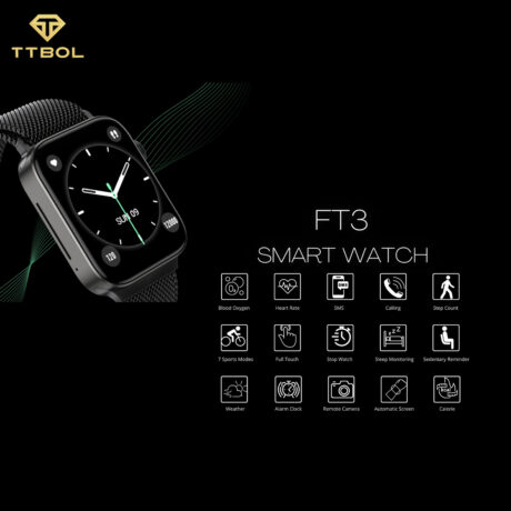 ساعت هوشمند جی تب G-TAB FT3