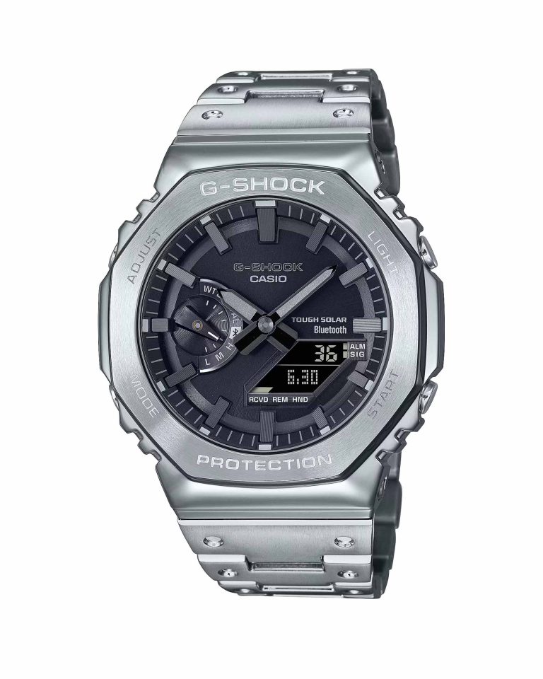 ساعت مچی مردانه جیشاک بند فلزی G-SHOCK GM-B2100D-1A