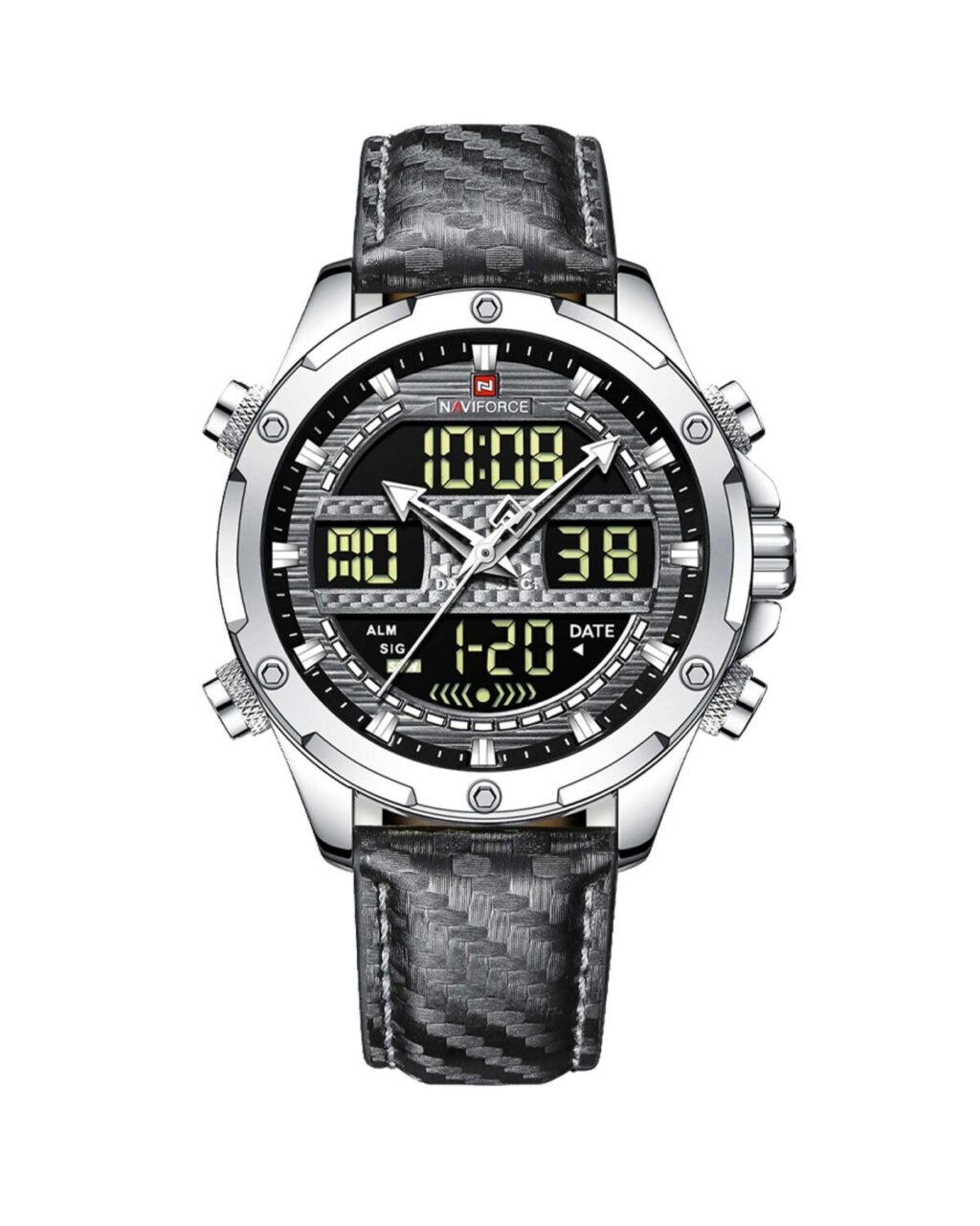 ساعت مچی مردانه ناوی فورس NAVIFORCE NF9194 S/GY/GY