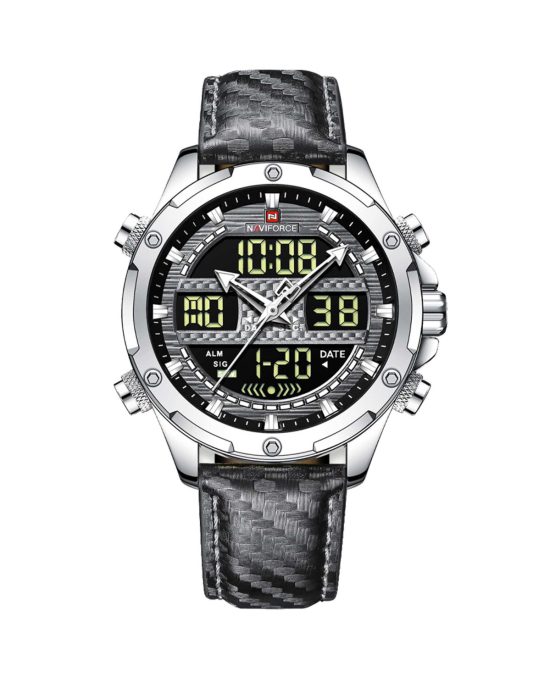 ساعت مچی مردانه ناوی فورس NAVIFORCE NF9194 S/GY/GY