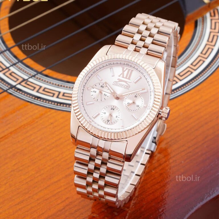 ساعت مچی زنانه سه موتوره اسلازنجر SLAZENGER SL.09.6556.4.02