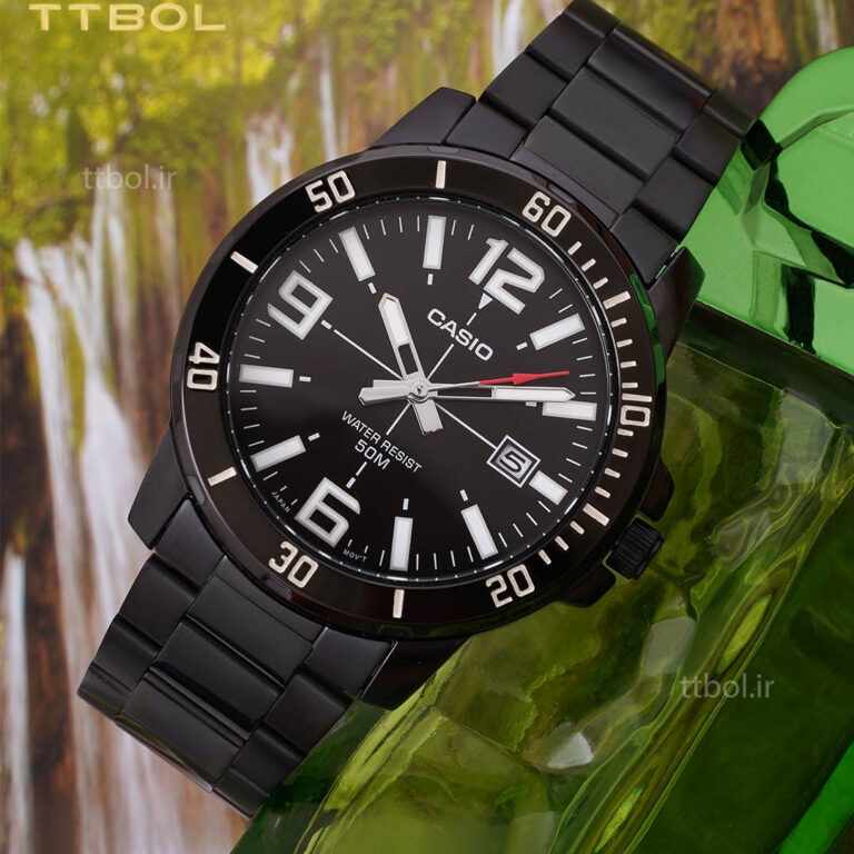 ساعت مچی مردانه کاسیو اورجینال CASIO MTP-VD01B-1BV