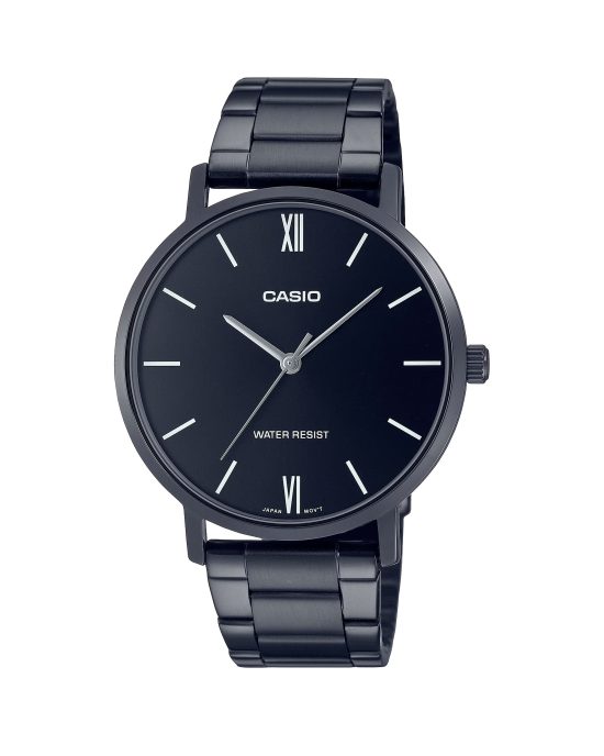 ساعت مچی مردانه کاسیو فول مشکی CASIO MTP-VT01B-1B