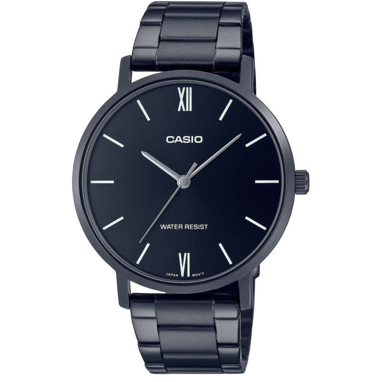 ساعت مچی مردانه کاسیو فول مشکی CASIO MTP-VT01B-1B
