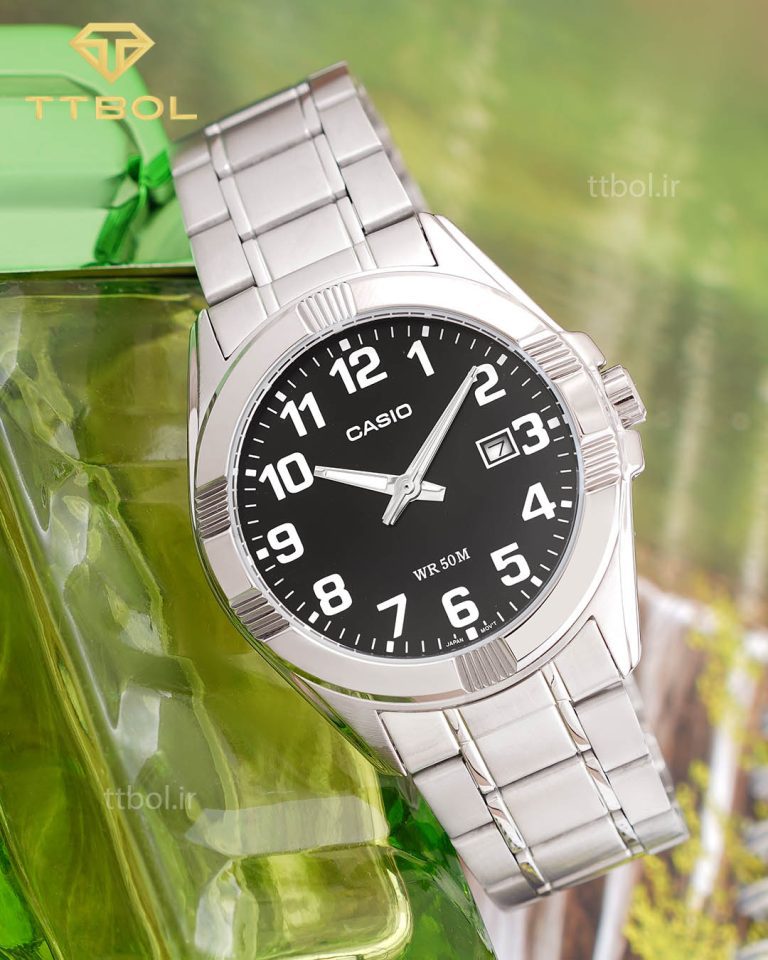 ساعت مچی مردانه کاسیو تک موتوره ضد آبCASIO MTP-1308D-1BV