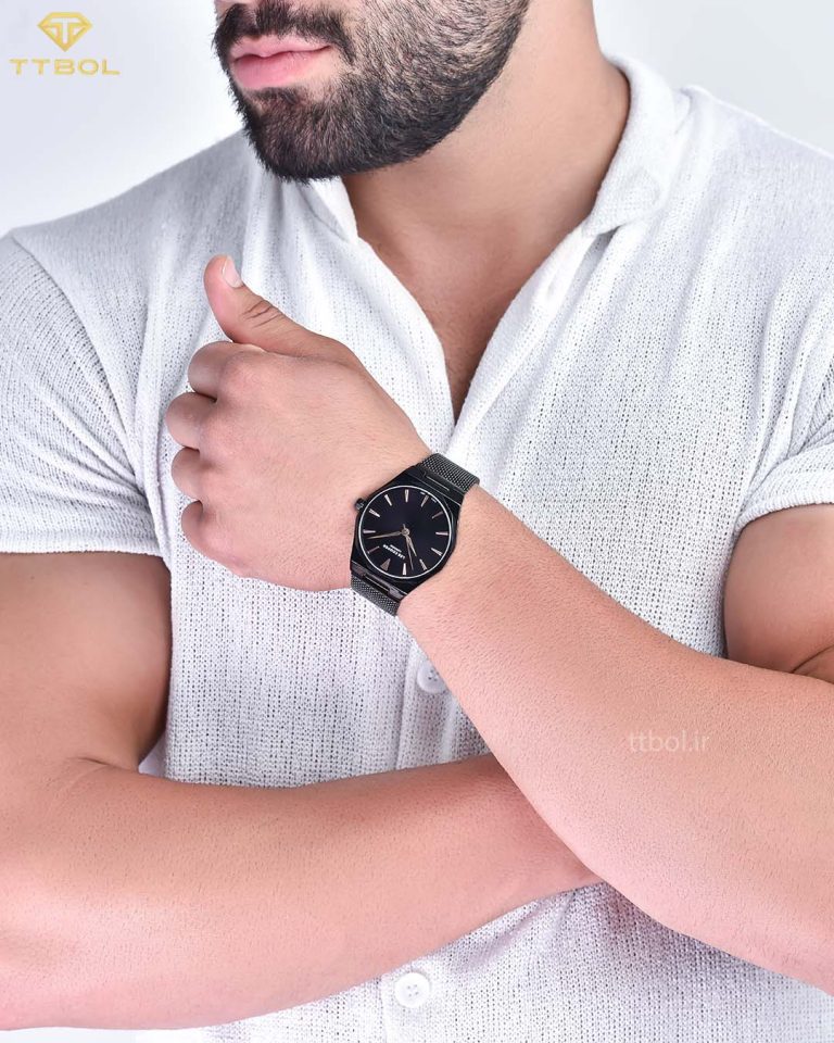 ساعت مچی مردانه تمام مشکی لی کوپر LEE COOPER LC07165.650