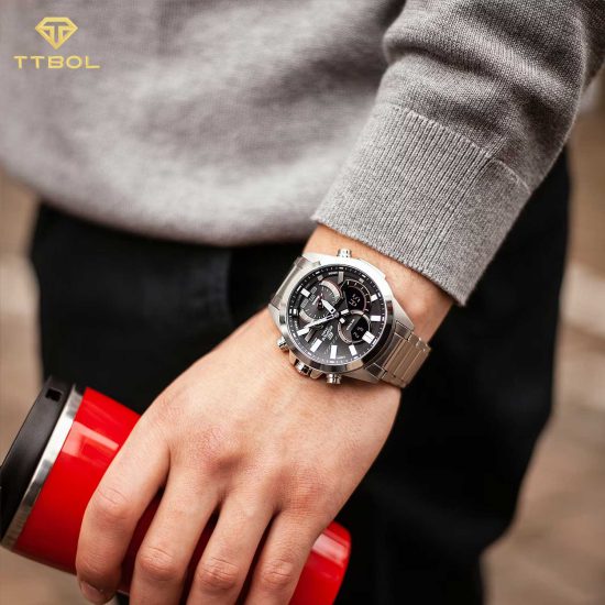 ساعت مچی مردانه کاسیو ادیفایس CASIO EDIFICE ECB-30D-1A