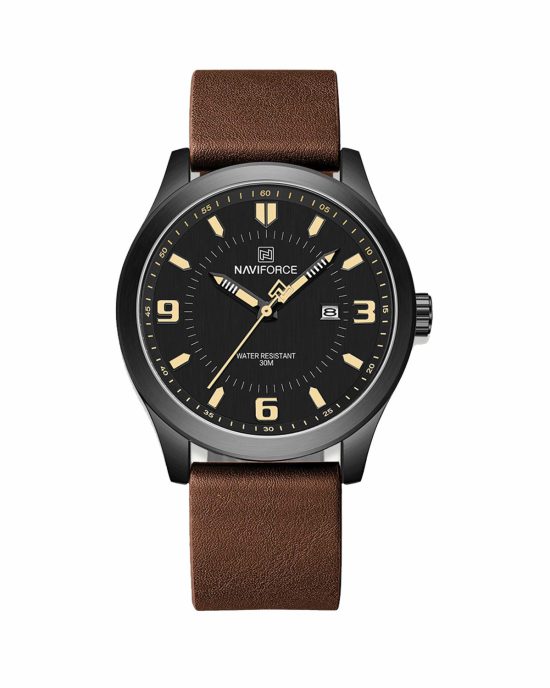 ساعت مچی مردانه ناوی فورس NAVIFORCE NF8024 B/Y/D.BN
