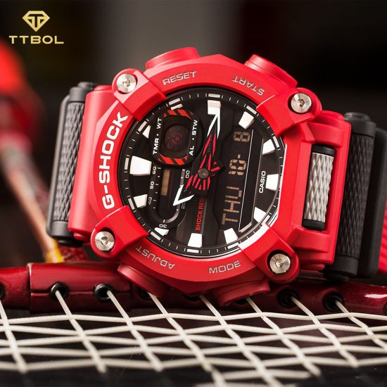 ساعت جیشاک قرمز G-SHOCK GA-900-4A