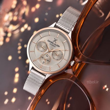 ساعت مچی زنانه دنیل کلین عقربه ای DANIEL KLEIN DK.1.12990.5