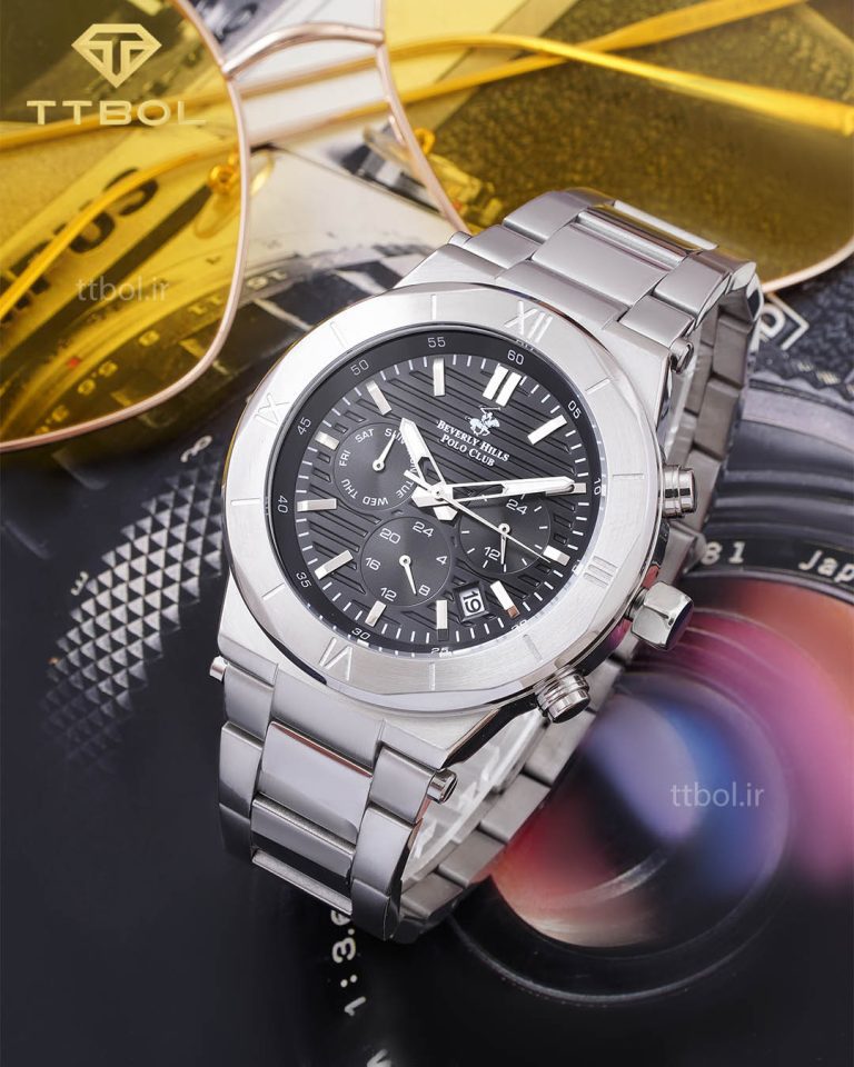 ساعت مچی مردانه شیشه ضد خش برند بورلی هیلز پولو کلاب BEVERLY HILLS POLO CLUB BP3217X.350