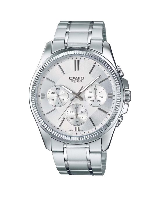 ساعت مچی مردانه کاسیو جنرال سه موتوره CASIO MTP-1375D-7AV