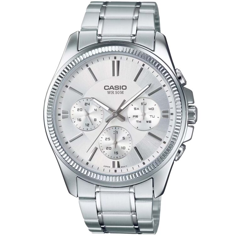 ساعت مچی مردانه کاسیو جنرال سه موتوره CASIO MTP-1375D-7AV