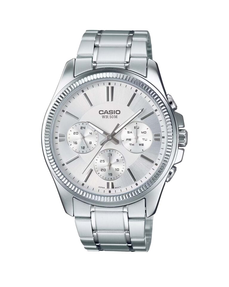 ساعت مچی مردانه کاسیو جنرال سه موتوره CASIO MTP-1375D-7AV