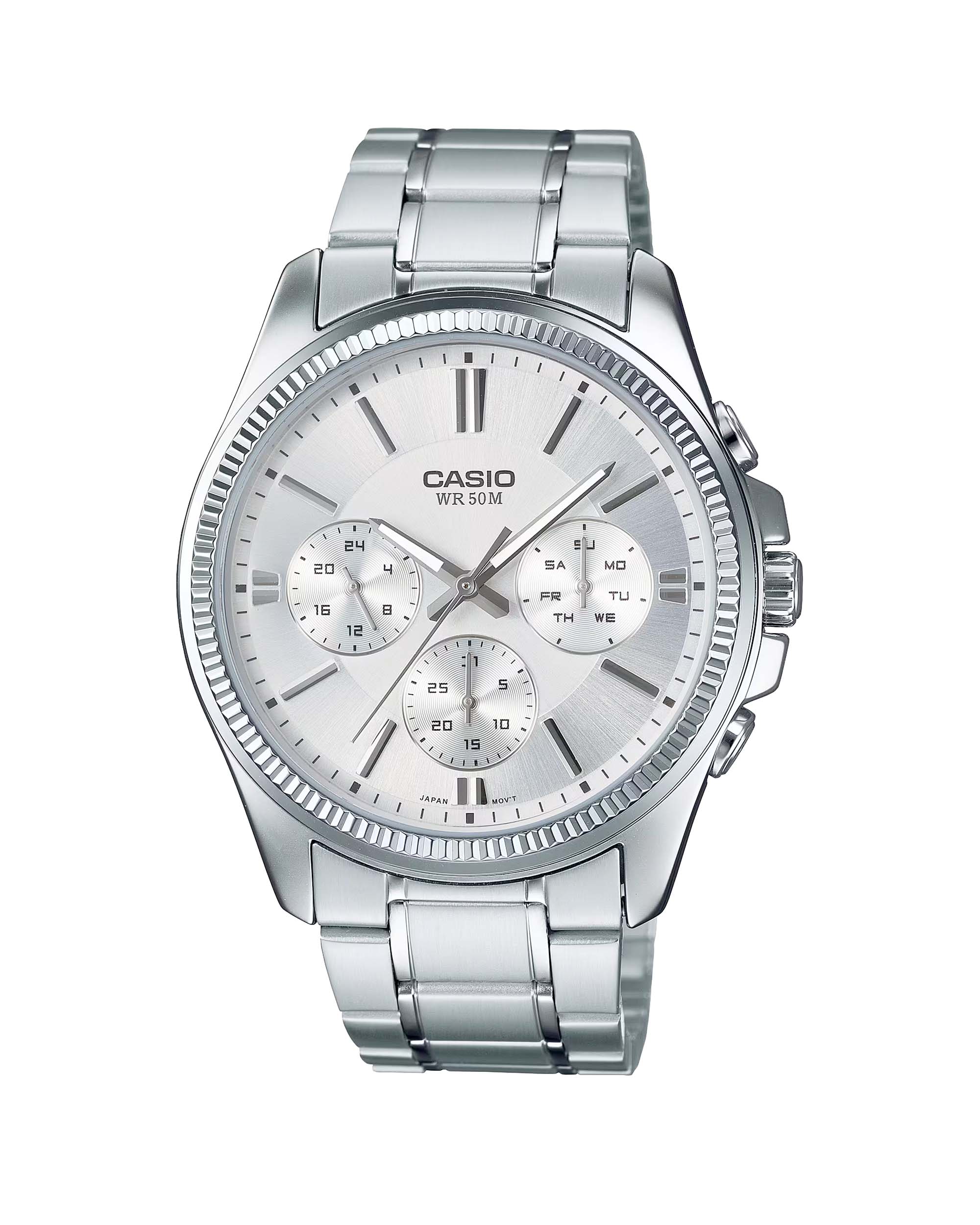 CASIO MTP-1375D-7AV ساعت مچی مردانه کاسیو جنرال سه موتوره CASIO MTP-1375D-7AV