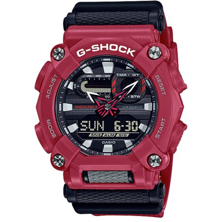 ساعت مچی مردانه جیشاک قرمز G-SHOCK GA-900-4A
