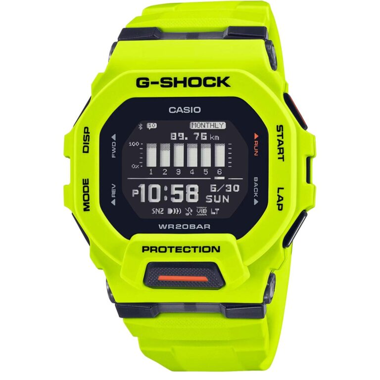 ساعت جیشاک هوشمند سبز