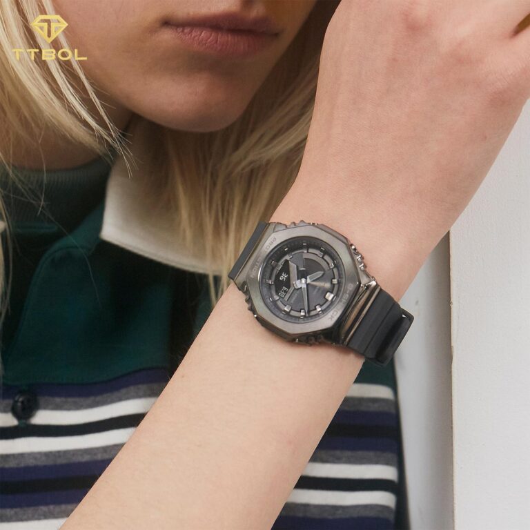 ساعت مچی دخترونه جیشاک فلزی GM-S2100B-8ADR