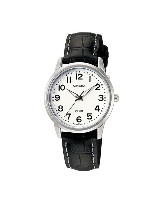 ساعت مچی زنانه کاسیو بند چرمی و ضد آب CASIO LTP-1303L-7BV