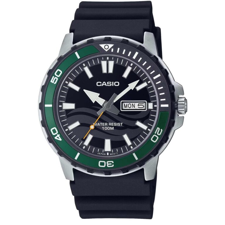 ساعت مچی مردانه کاسیو ضد آب CASIO MTD-125-1AV
