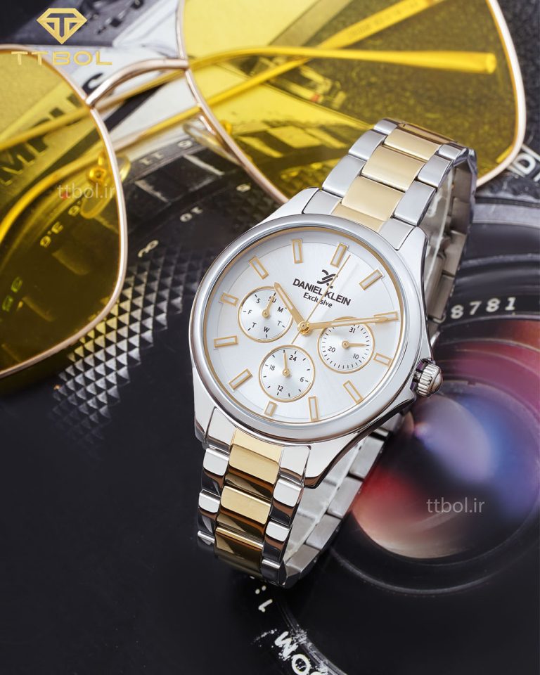 ساعت مچی زنانه دنیل کلین سه موتوره DANIEL KLEIN DK.1.13343.3