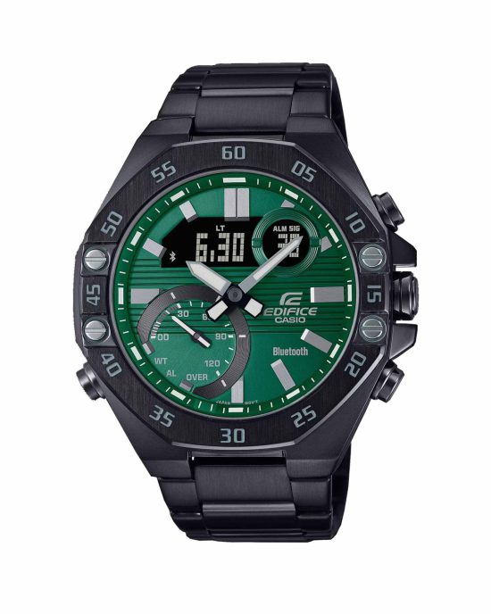 ساعت مچی مردانه کاسیو ادیفایس مشکی CASIO EDIFICE ECB-10DC-3A