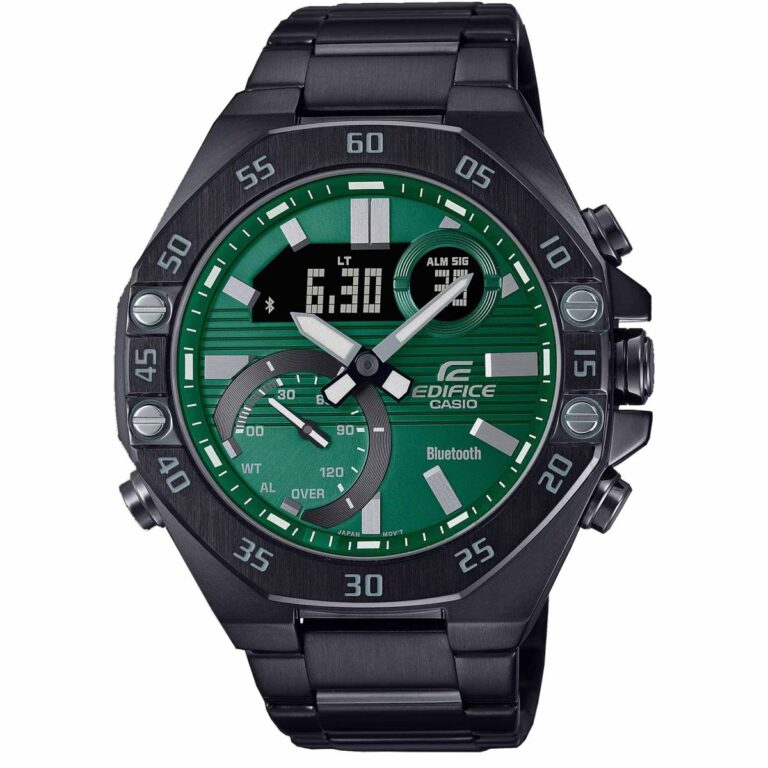 ساعت مچی مردانه کاسیو ادیفایس مشکی CASIO EDIFICE ECB-10DC-3A