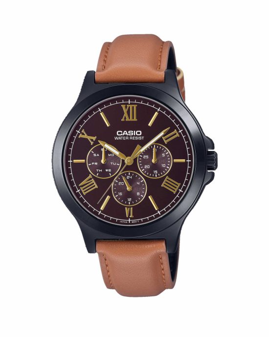 ساعت مچی مردانه کاسیو سه موتوره CASIO MTP-V300BL-5A